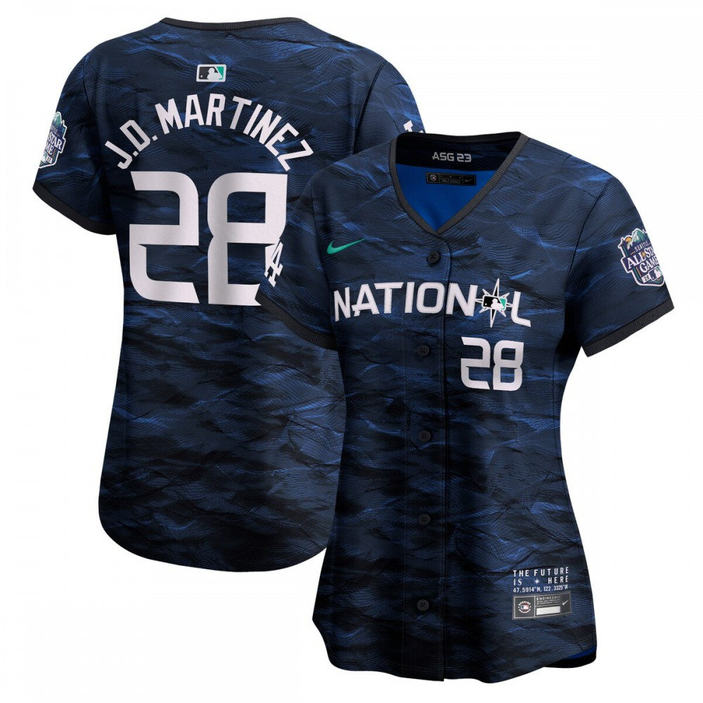 J.D. Martinez National League Women's 2023 MLB All-Star Game Limited Player Jersey - Royal-Pro Kit Vault | Brand New 26/27 Sports Jerseys